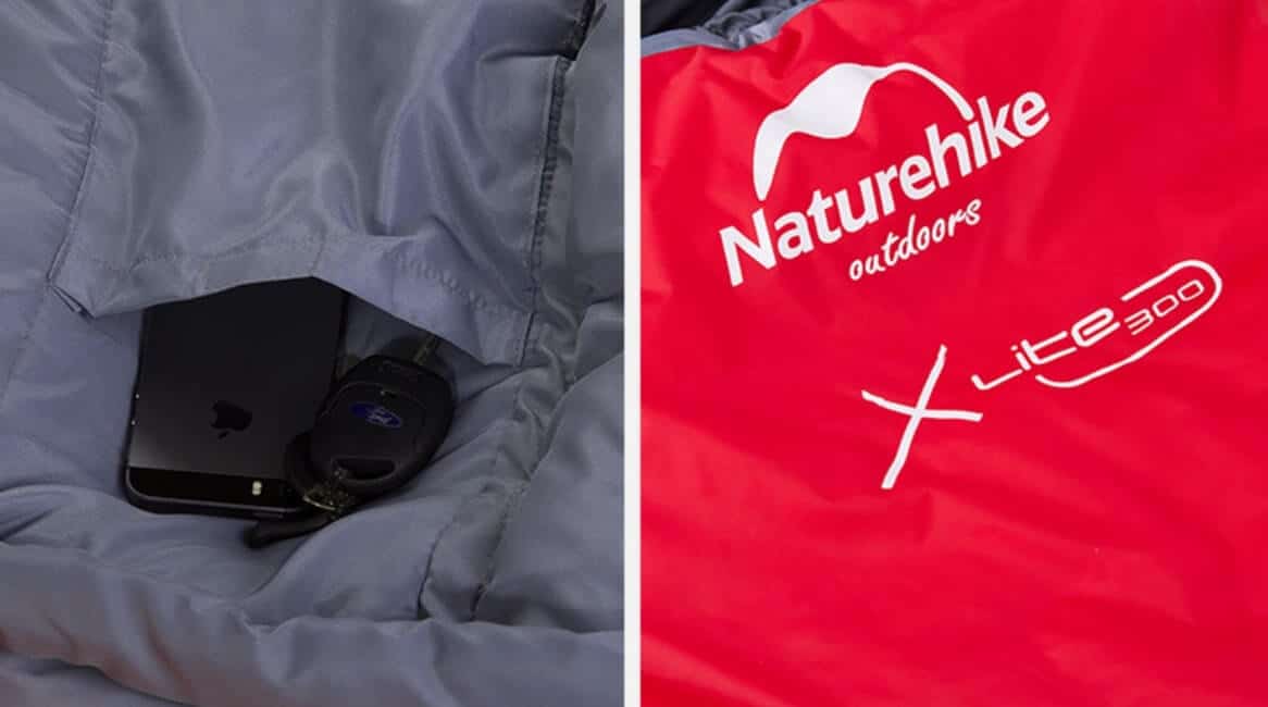 túi ngủ hình nhộng naturehike xlite